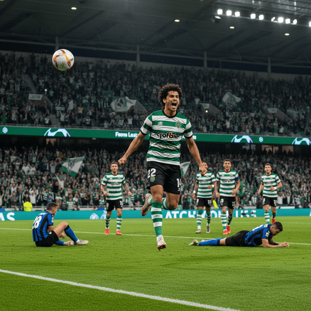 Maxi Araújo: De la Liga MX a ser el héroe del Sporting en Champions