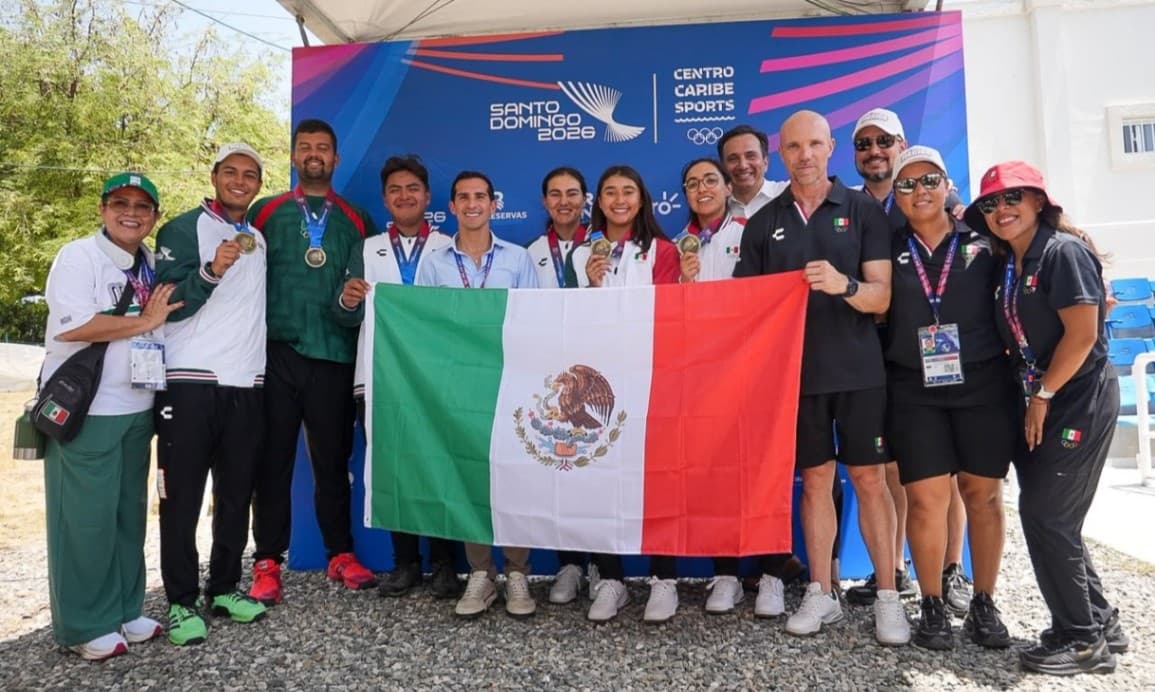 México impone condiciones en Santo Domingo: doble oro en tiro con arco recurvo ante Colombia