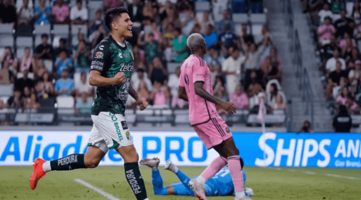 Messi volvió, pero León tuvo la última palabra y eliminó al Inter Miami
