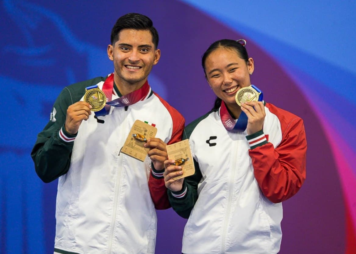 William Arroyo y Cecilia Lee cierran con oro una brillante actuación mexicana en el poomsae de Santo Domingo 2026