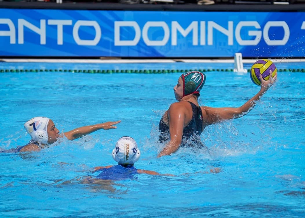 México roza el oro, pero Colombia le arrebata la final del polo acuático en Santo Domingo 2026