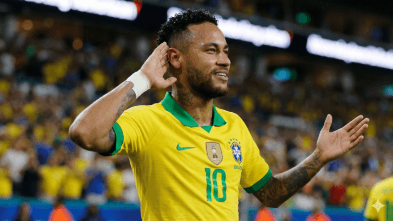 Neymar incluido en la lista de 26 jugadores de Brasil