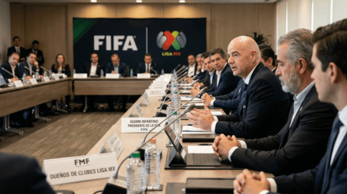 Infantino comería con dueños de Liga MX previo al México vs Portugal