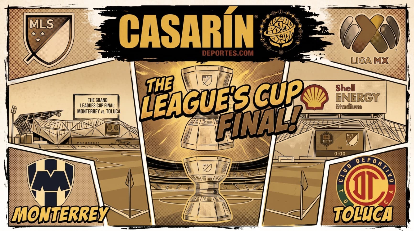 Toluca vs. Monterrey: la Leagues Cup ya tiene sede y horario para coronar a un campeón mexicano