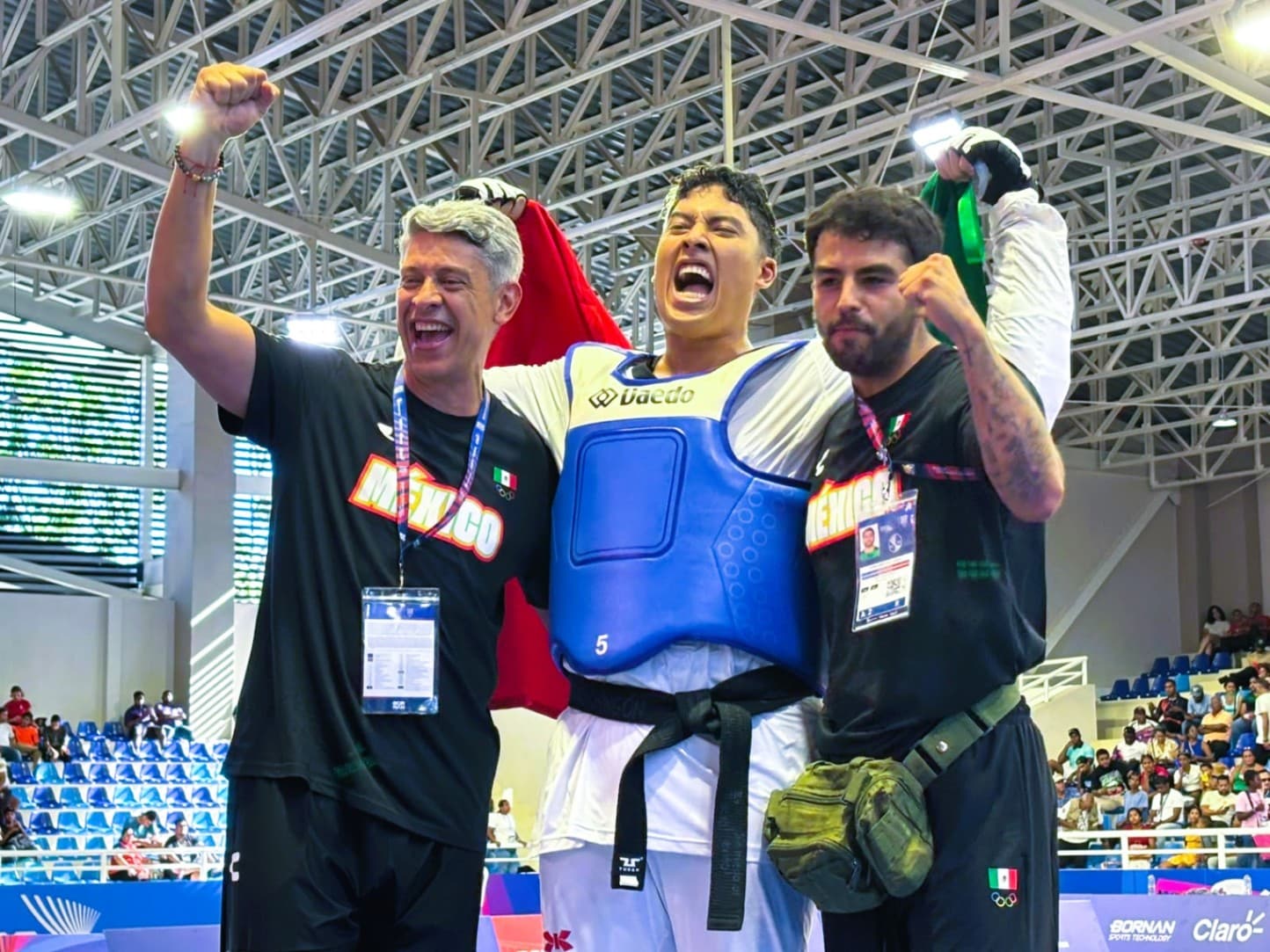 Carlos Sansores corona el dominio mexicano en el taekwondo de Santo Domingo 2026