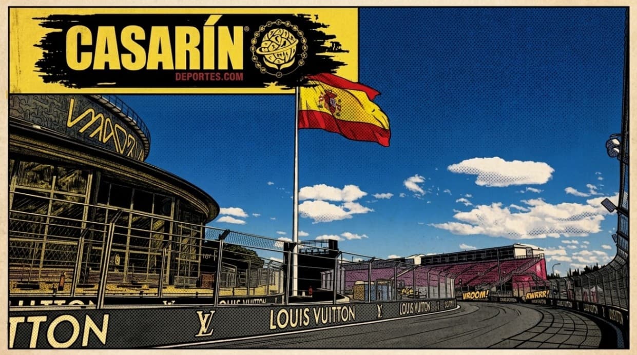 Checo Pérez saldrá 19º en el estreno de la Fórmula 1 en Madrid