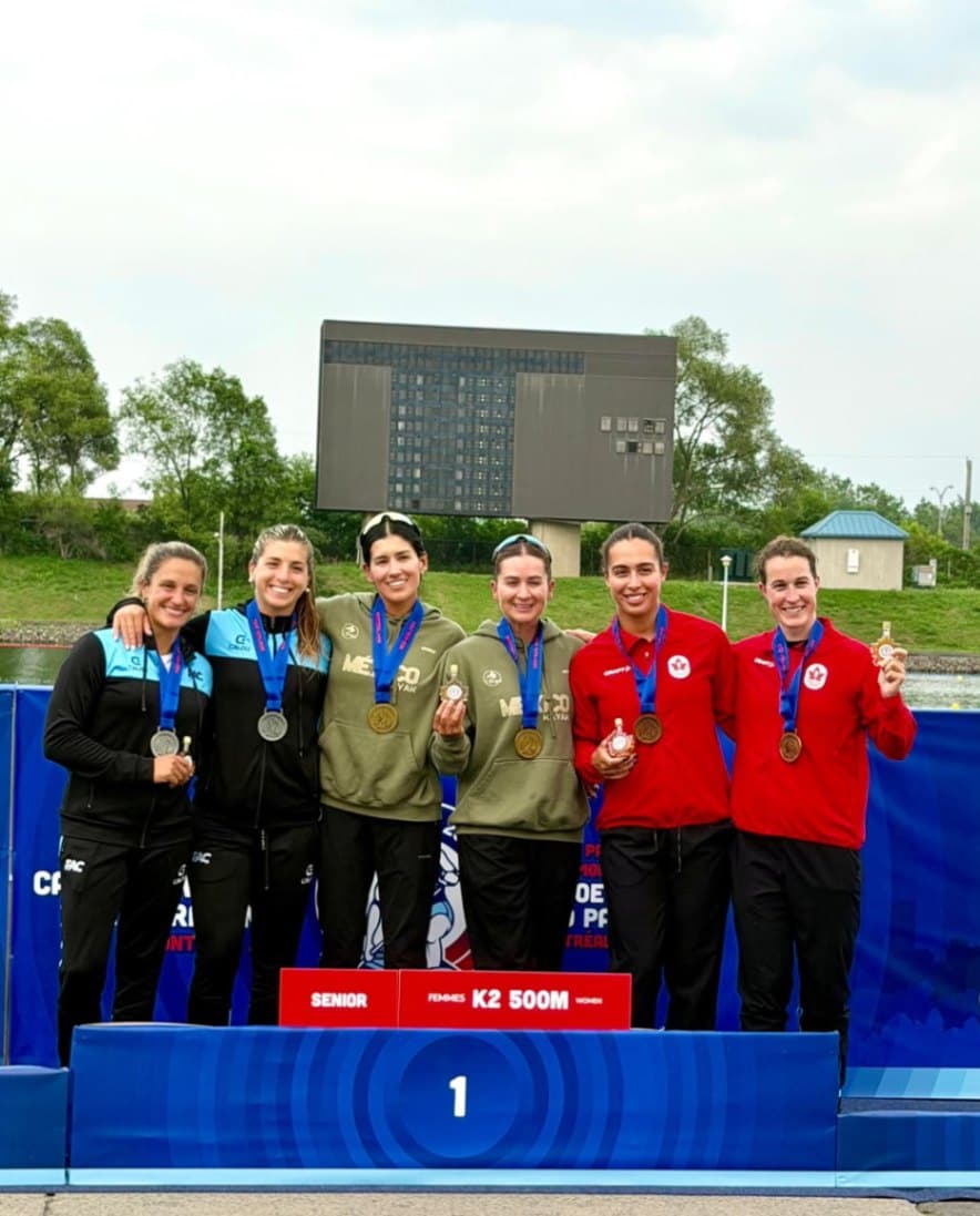 México abre el camino a Lima 2027 con oro y plata en el Panamericano de Canotaje