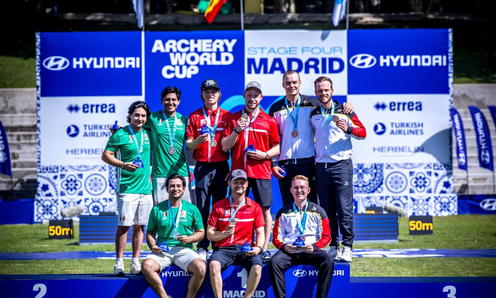 México cierra la Copa del Mundo de Madrid con dos platas y confirma su fortaleza en el arco compuesto