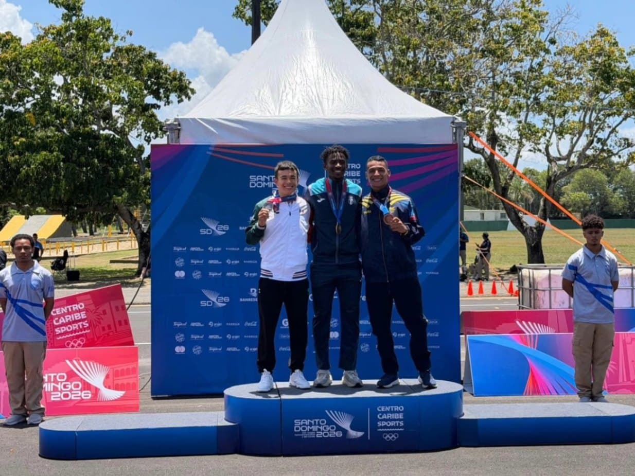 México arranca el patinaje de velocidad con tres medallas en Santo Domingo 2026