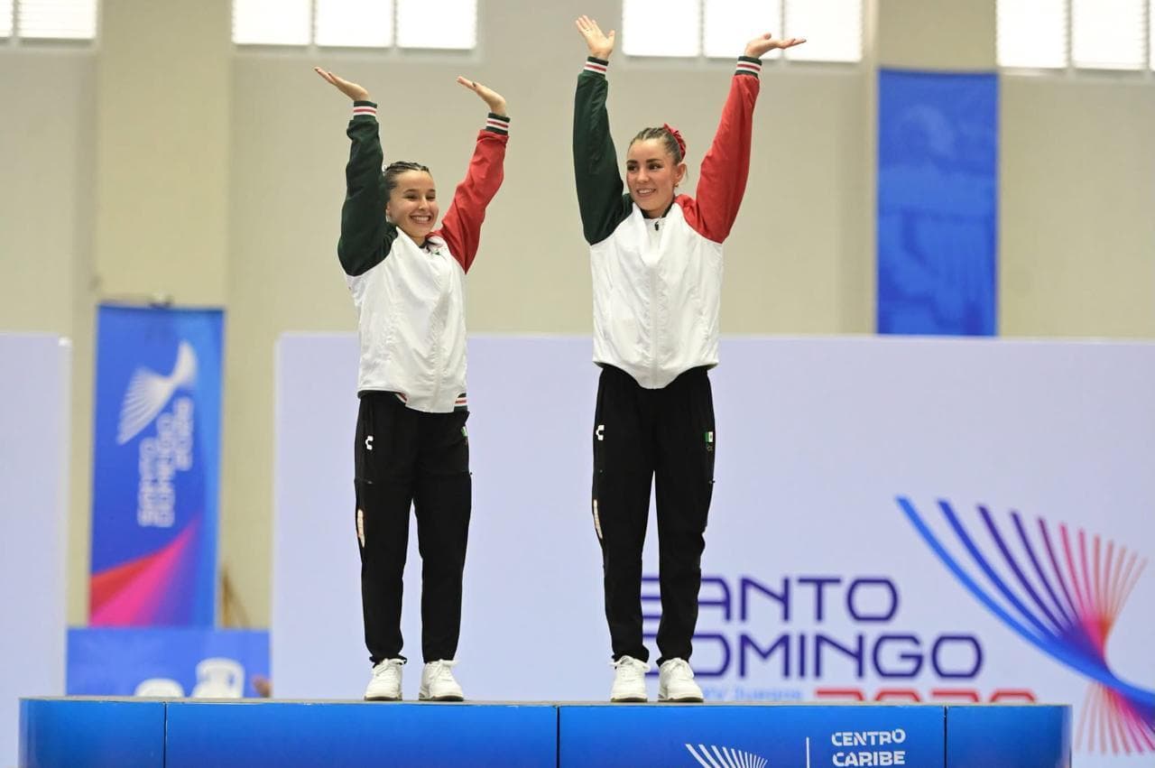México domina la gimnasia de trampolín y firma una jornada histórica en Santo Domingo 2026