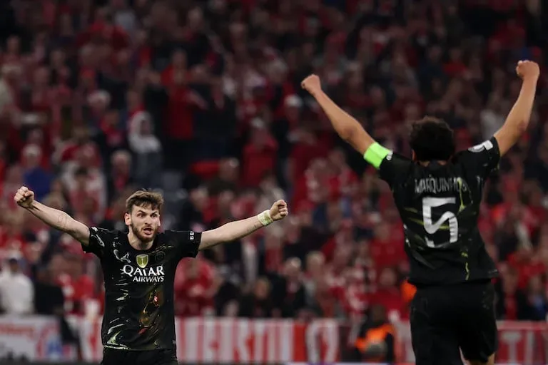 Bayern Munich 1-1 PSG (5-6 global): Paris St-Germain a la final contra el Arsenal.