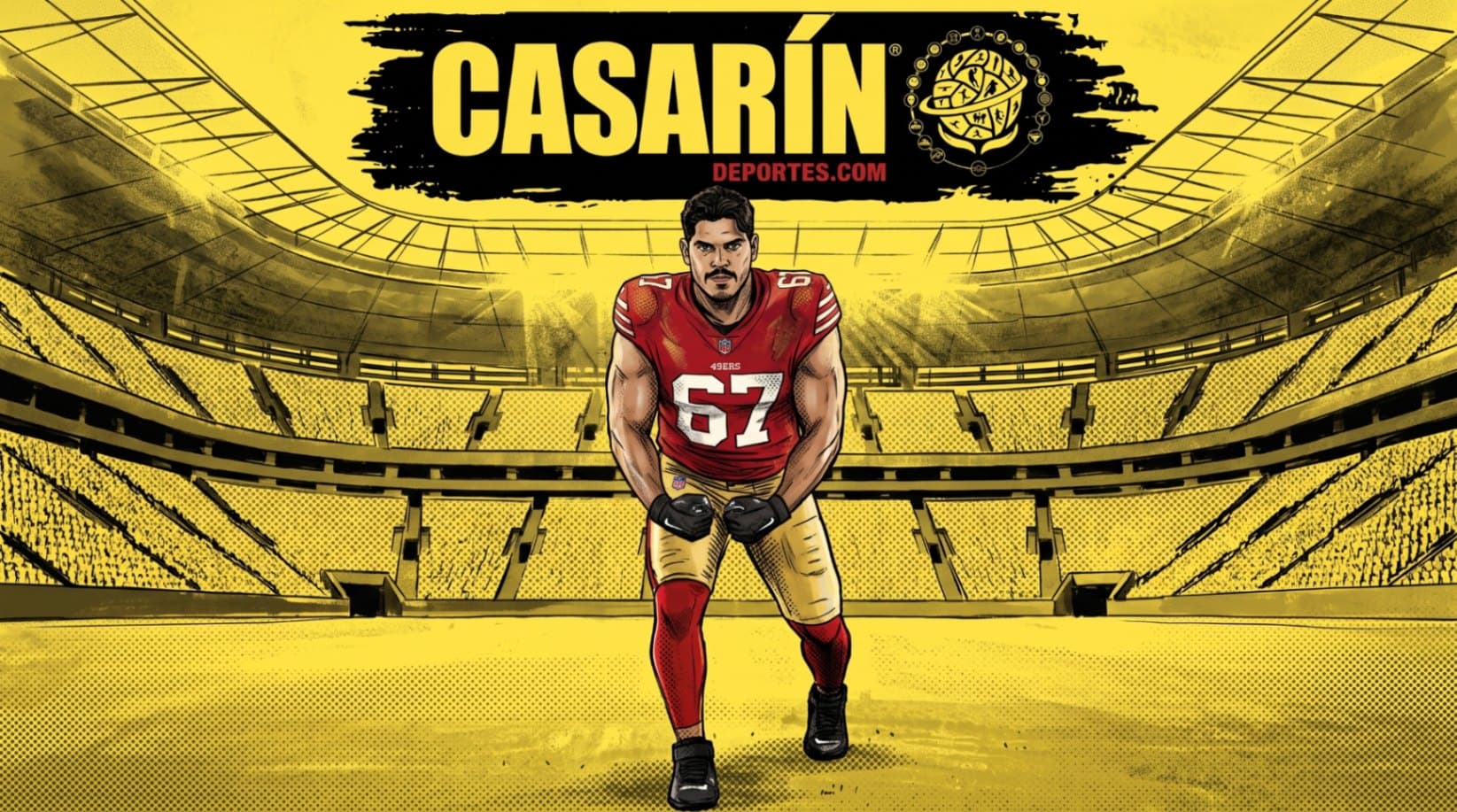 Isaac Alarcón busca equipo justo cuando los 49ers, quienes lo cortaron, se preparan para jugar en México