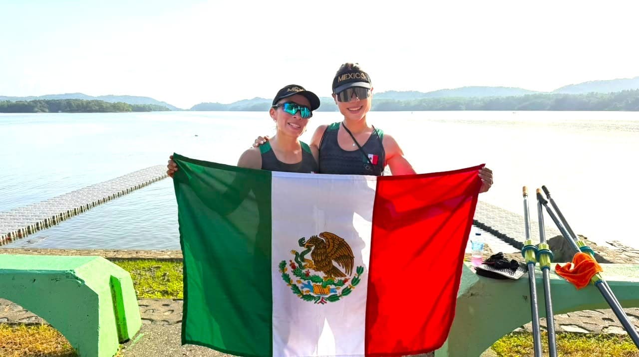 Melissa Márquez y Aylin Ibarra vuelven a dominar el remo y firman su segundo oro para México en Santo Domingo 2026