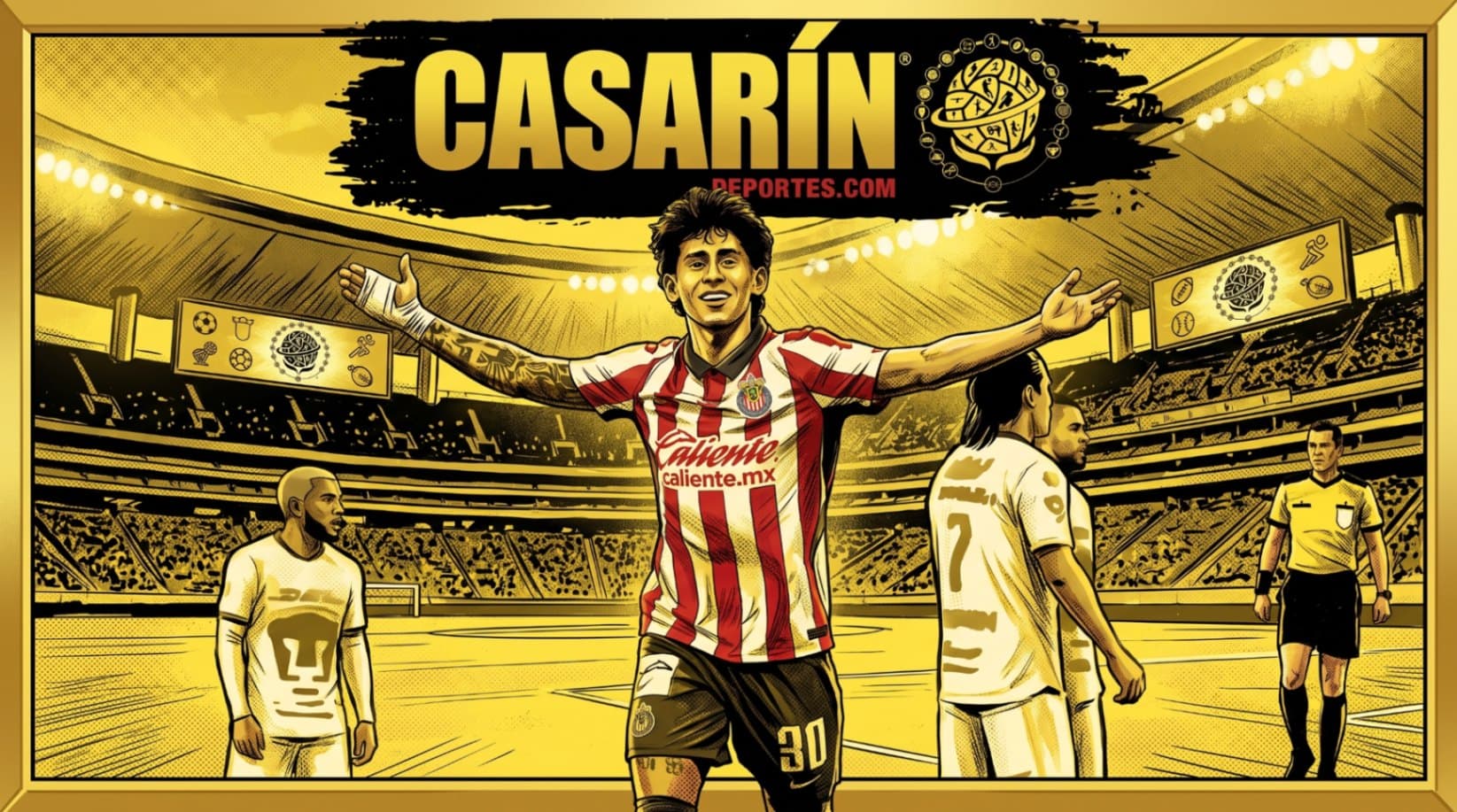 Chivas 3-0 Pumas: el Rebaño golea, toma el liderato y llega encendido al Clásico Nacional