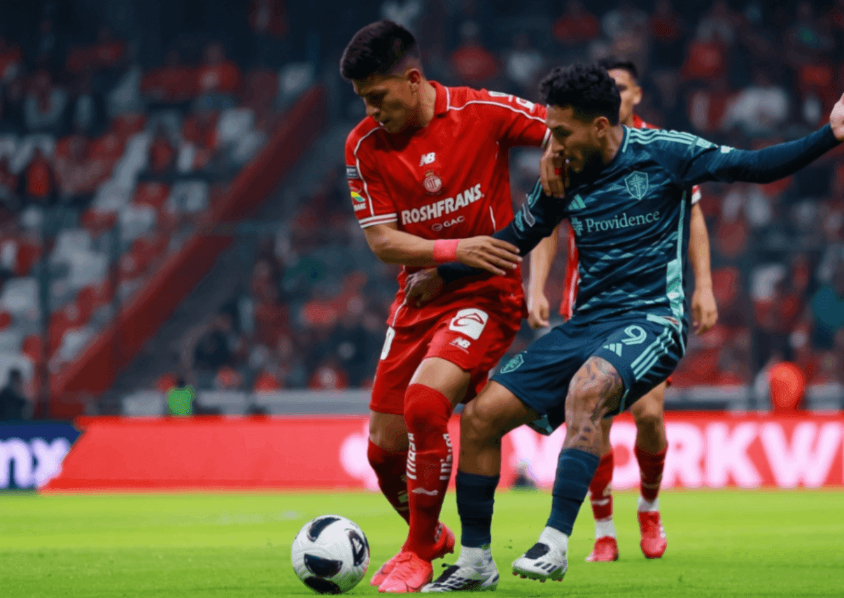 Toluca impone condiciones y exhibe al campeón Seattle en un debut de autoridad