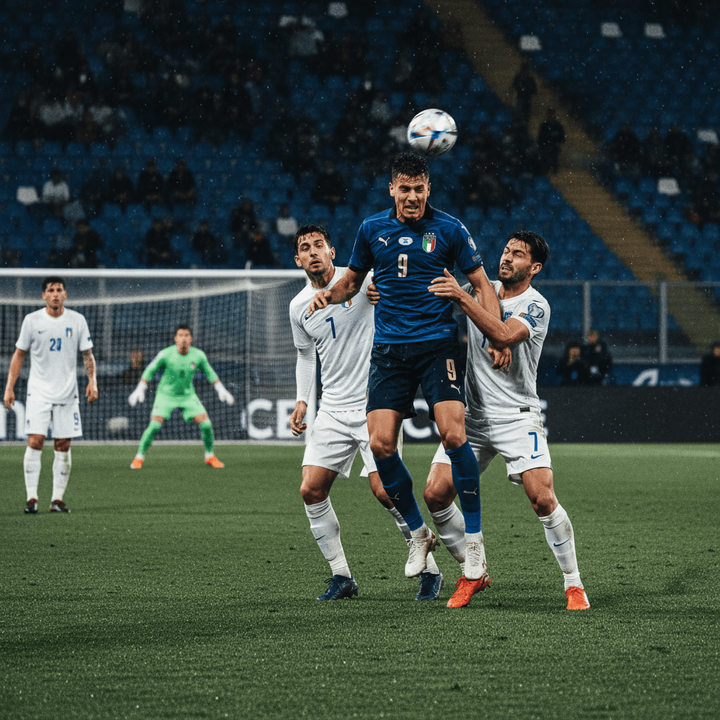 Italia enfrenta en Bérgamo el fantasma de su propia irrelevancia mundialista