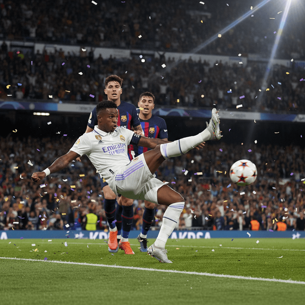 Vinícius renovará con el Real Madrid 'en el momento adecuado'