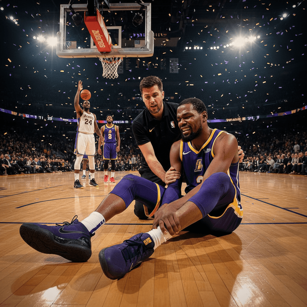 Durant se perderá el Juego 4 por lesión en el tobillo