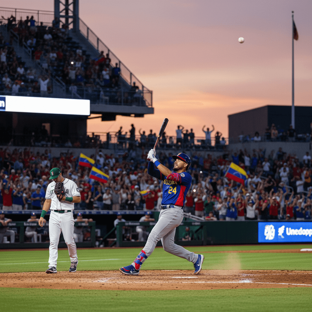 Jonrón de Suárez acerca a Venezuela al liderato de Italia