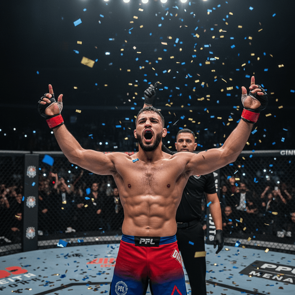 Salah Eddine: "Quiero hacer historia y defender mi corona en PFL Mena"