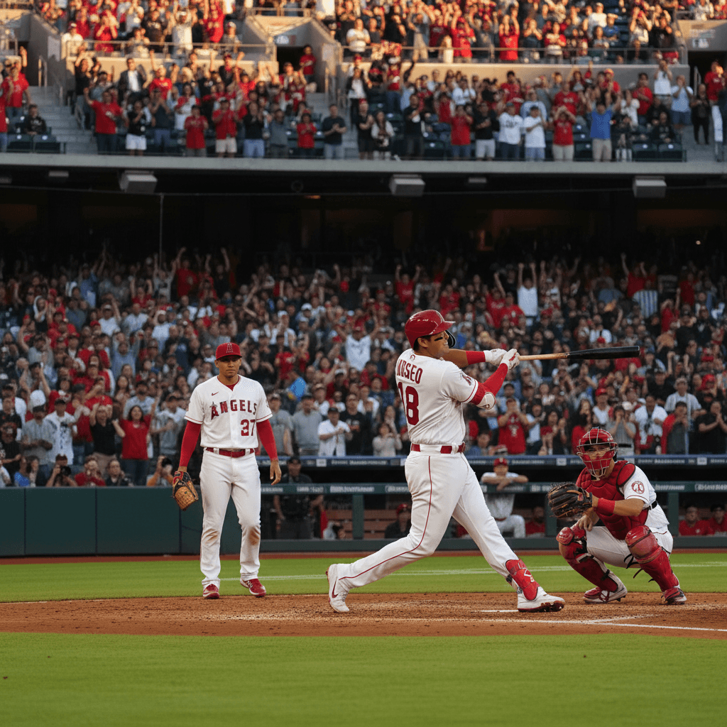 Ohtani brilla con 5 impulsadas en victoria sobre los Angels