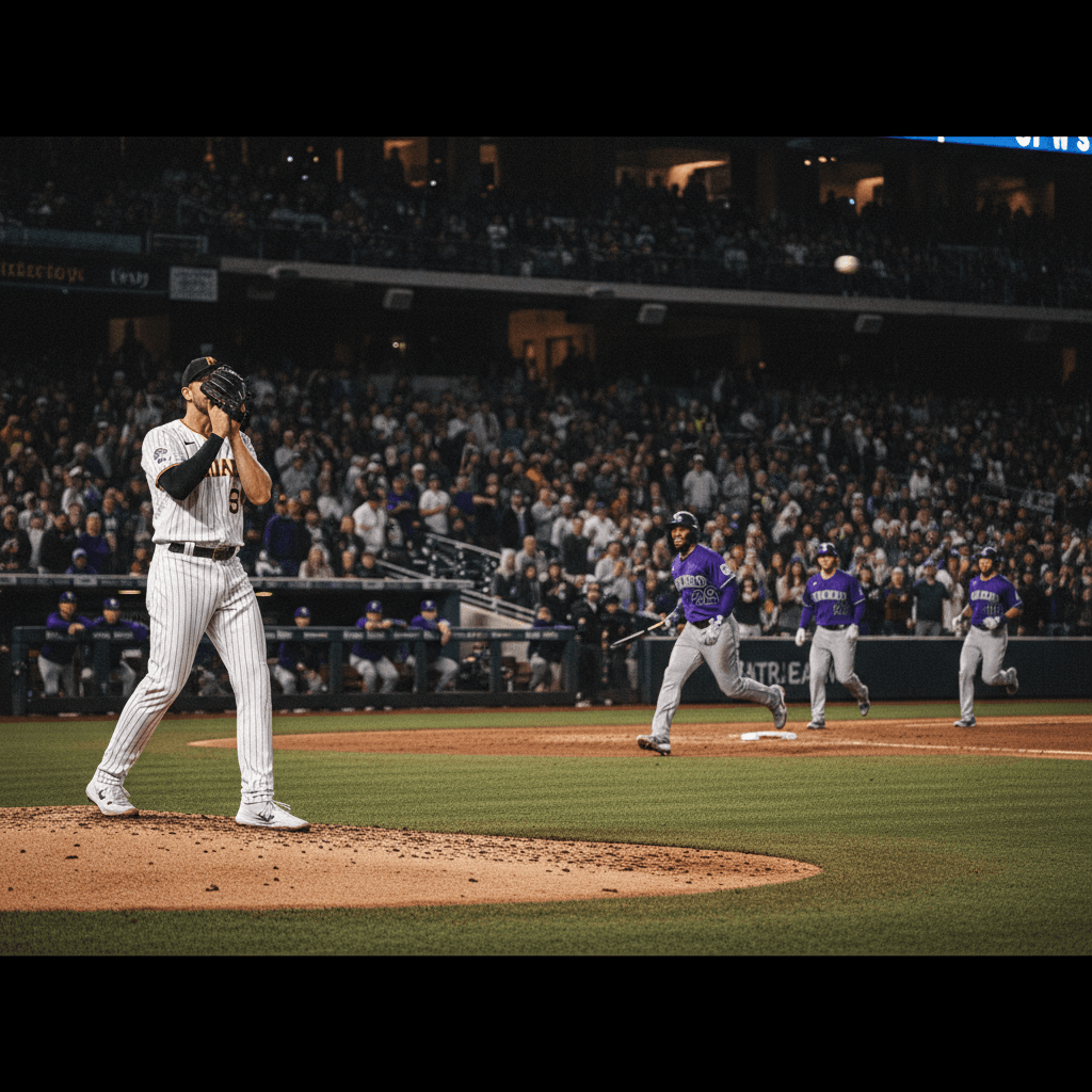 Skenes pierde su juego sin hits en la séptima ante los Rockies
