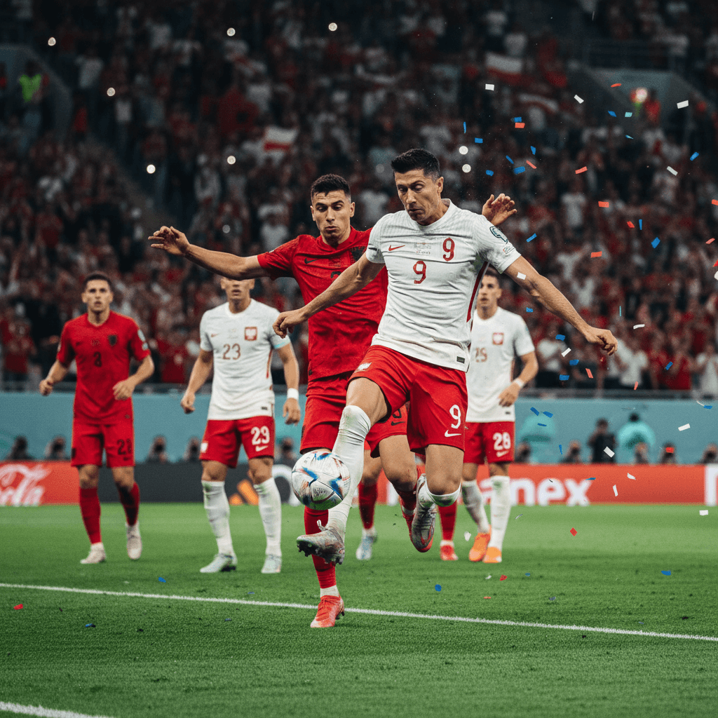 El último baile de Lewandowski: Polonia recibe a la Albania de Sylvinho en el repechaje que puede definir una carrera