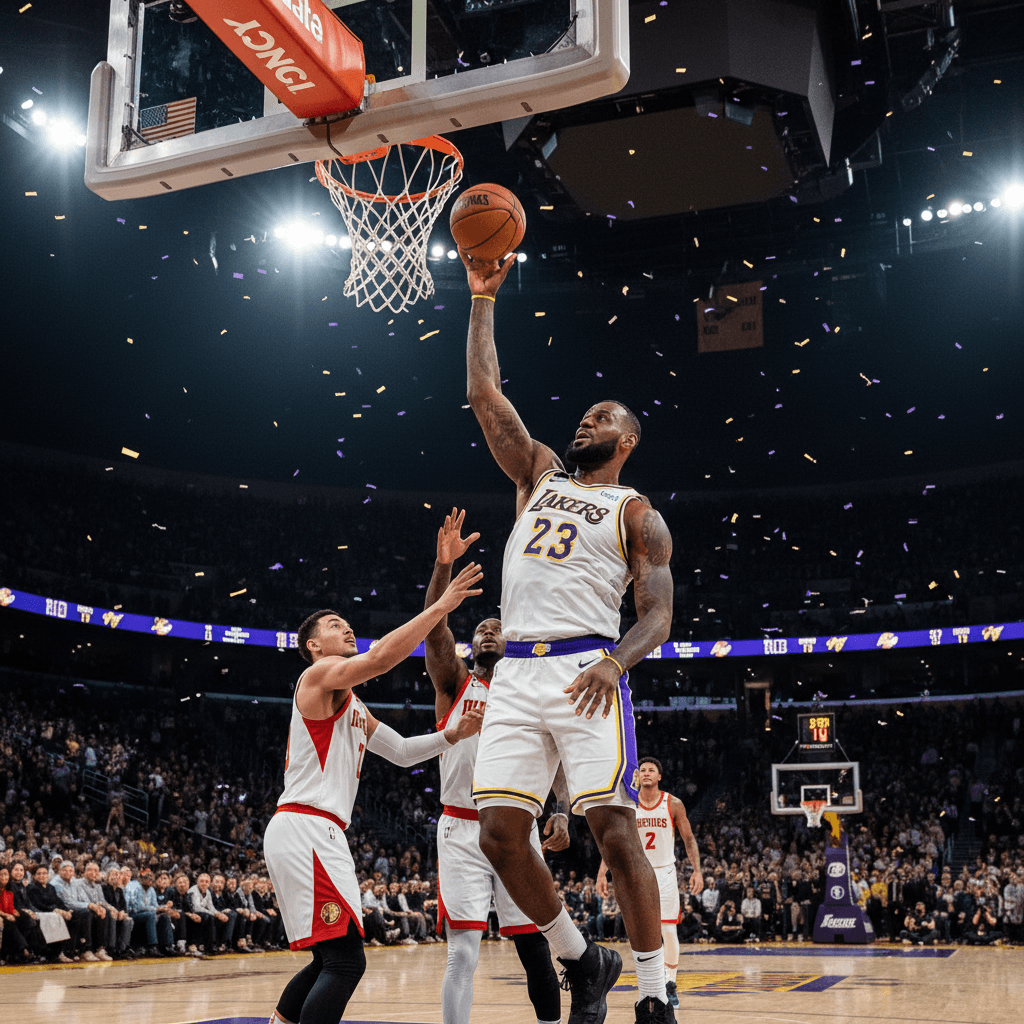 Fuentes: LeBron espera terminar el año con los Lakers