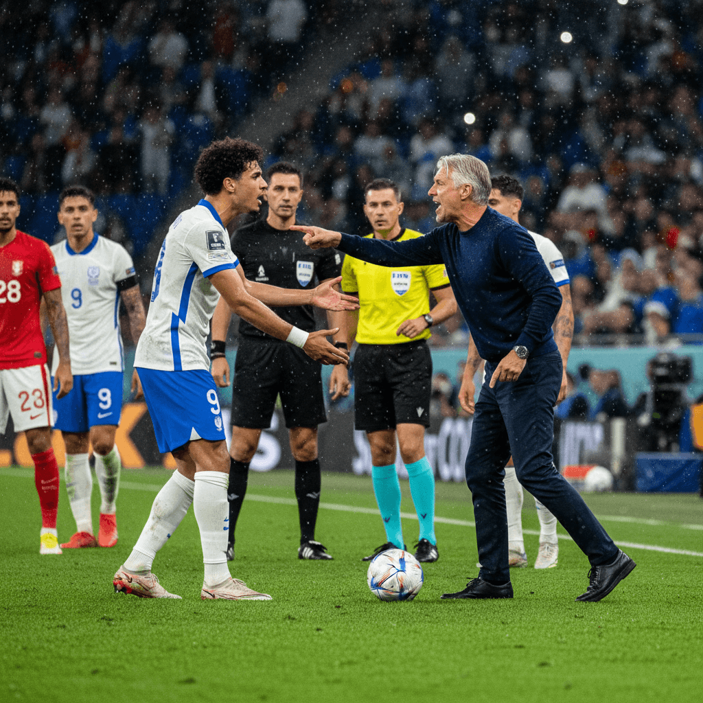 Tenso encuentro entre Endrick y Luis Enrique tras el Lyon vs PSG