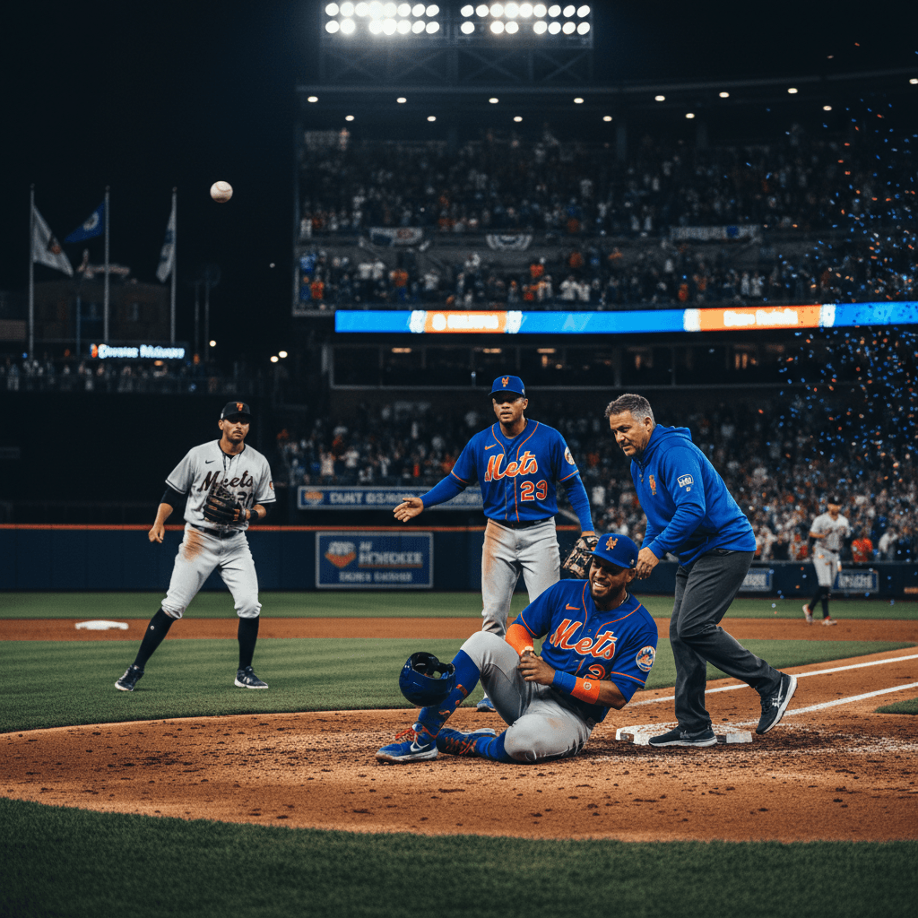 Mets rompen mala racha, pero Lindor sale por lesión en la pantorrilla