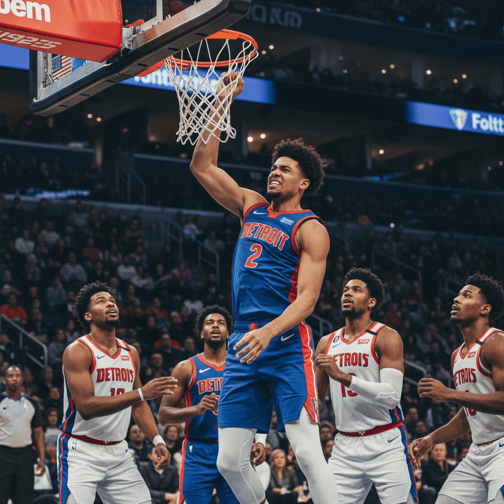 Cade Cunningham será baja con los Pistons al menos una semana más