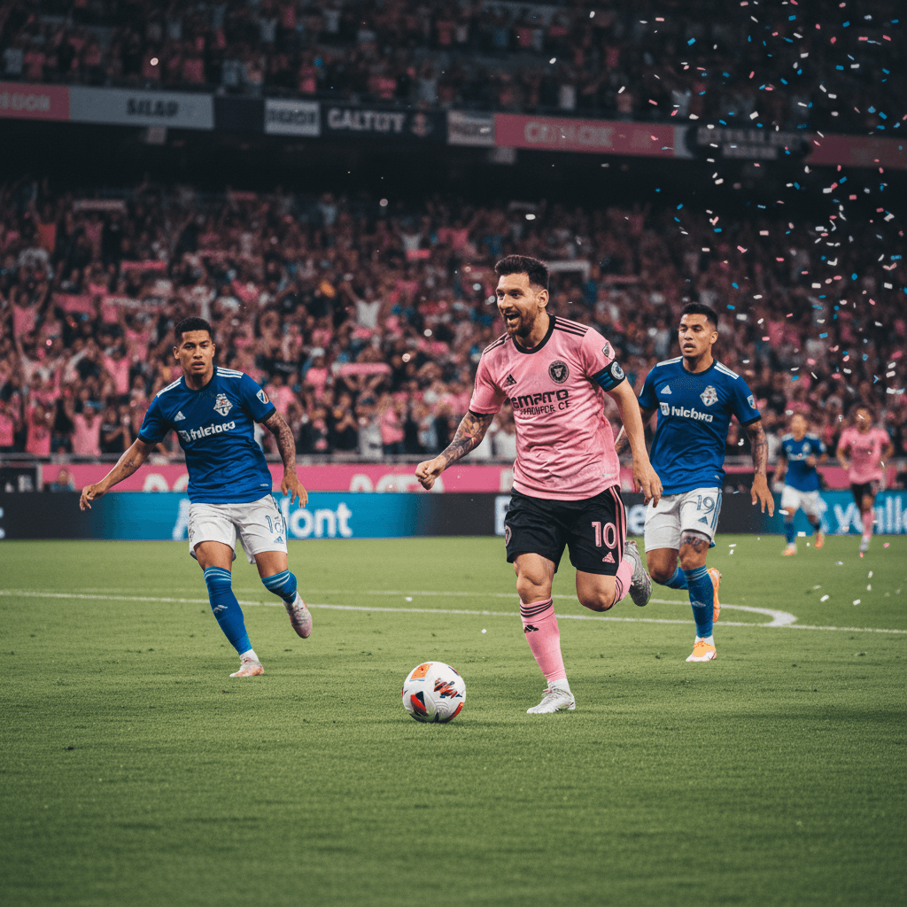 Messi brilla en la goleada de Inter Miami sobre Toronto