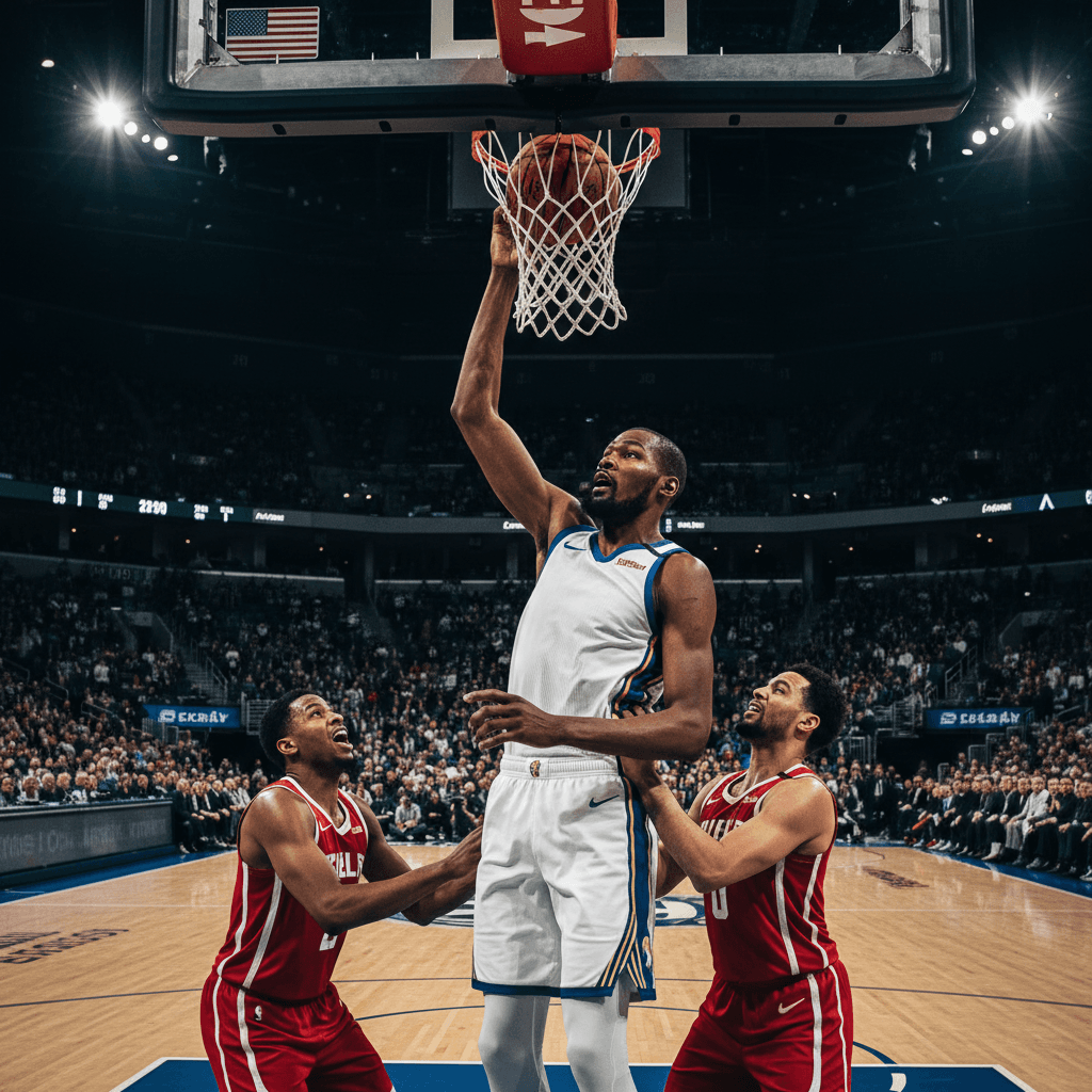 KD supera a Michael Jordan en la lista histórica de anotadores