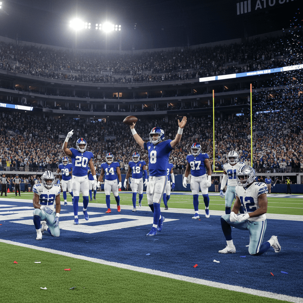 Giants reciben a Cowboys en el inicio de la temporada 2026