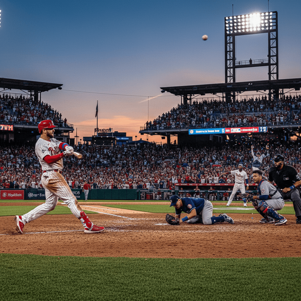 Phillies logran doble victoria con finales dramáticos