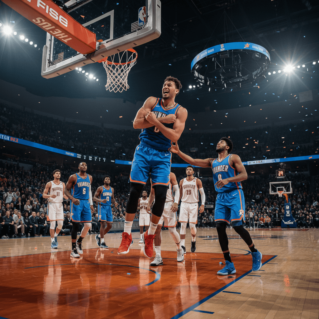 OKC lidera 2-0 pero pierde a Williams por lesión