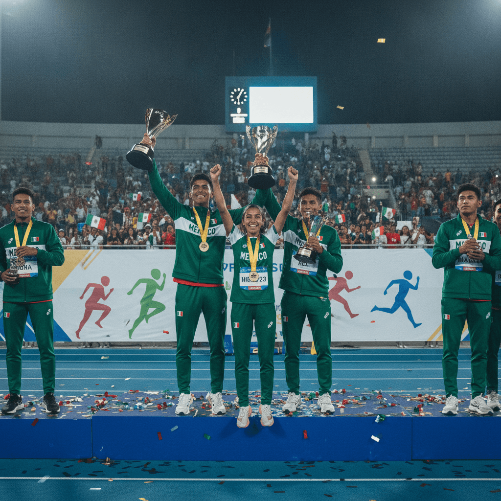 México domina el NACAC Sub-18 y Sub-23 y confirma el crecimiento de su nueva generación de atletas