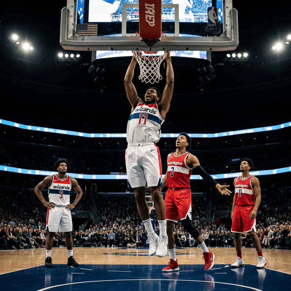 Wizards se disculpan por broma del tiro de $10,000