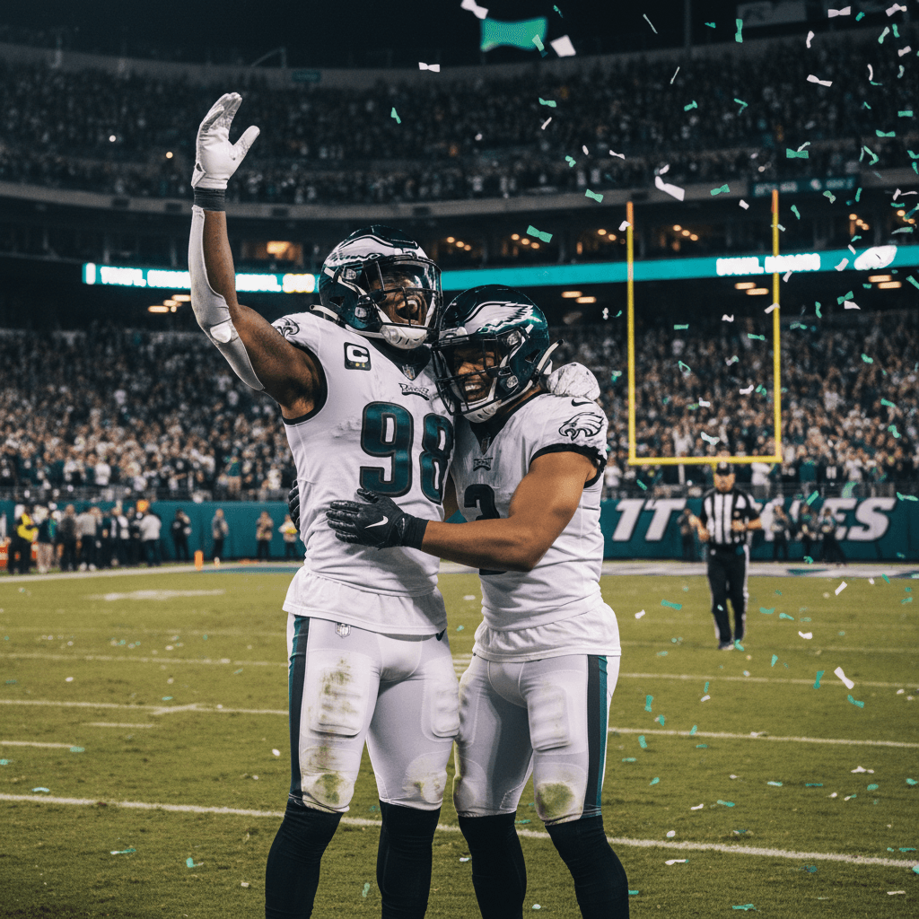 Eagles aseguran quinto año para Jalen Carter y Nolan Smith