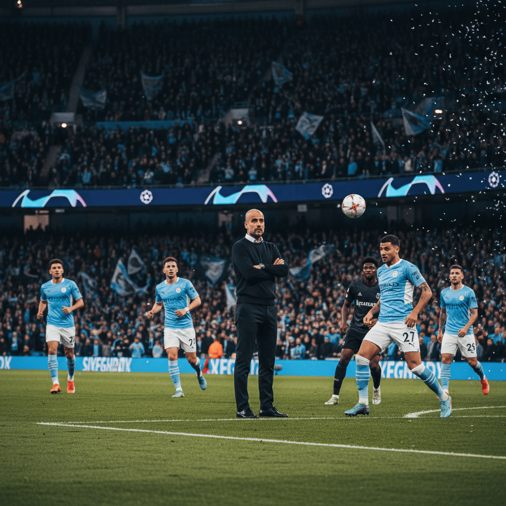 Guardiola: El City aún está lejos del triplete