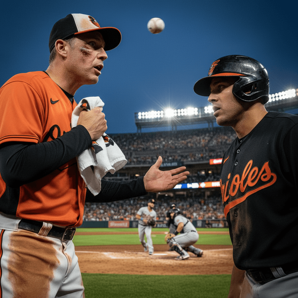 Manager de los Orioles sufre múltiples fracturas faciales