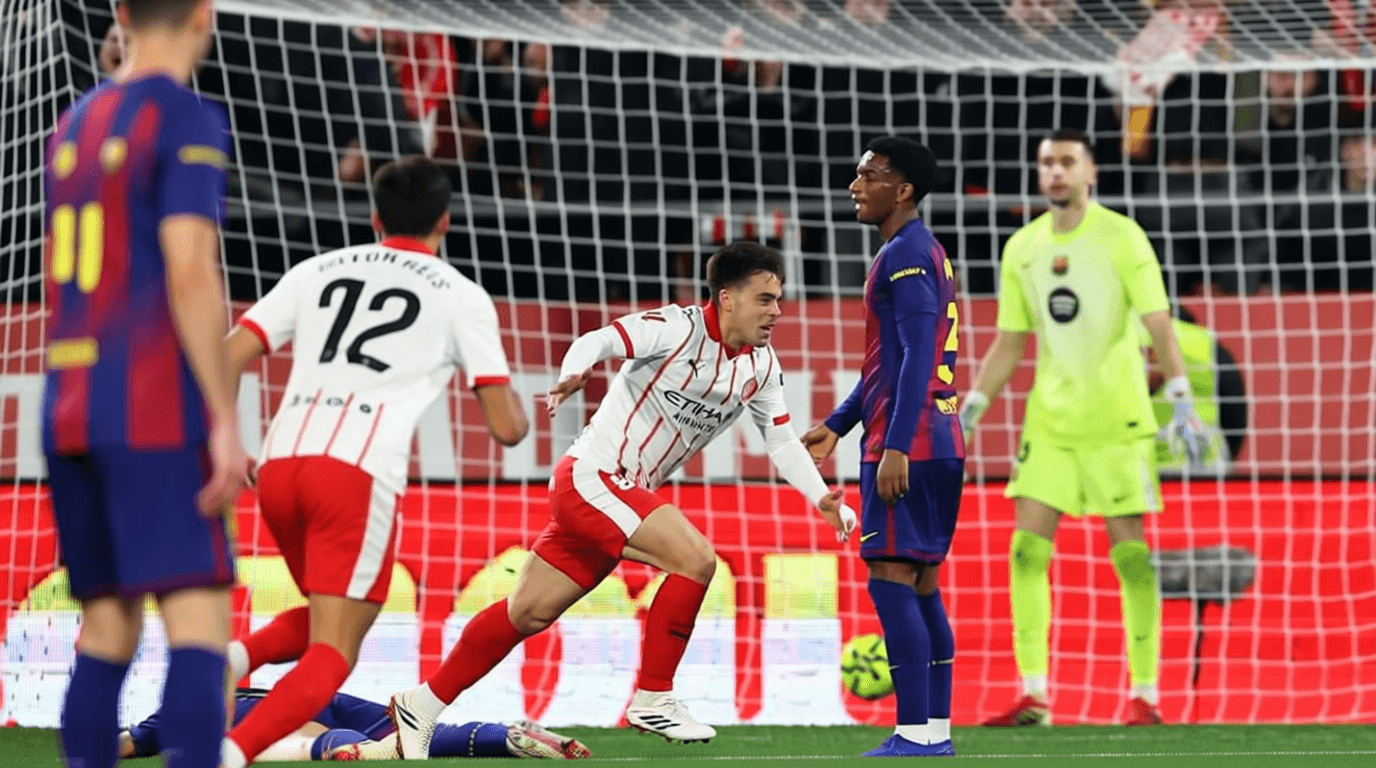 Resumen del partido: Girona vs Barcelona. GOLES