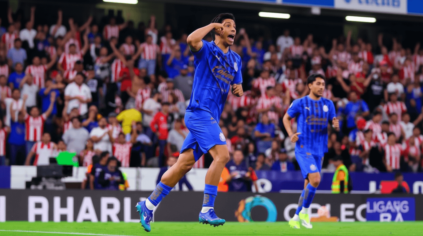 Chivas derrota a Atlas en clásico tapatío