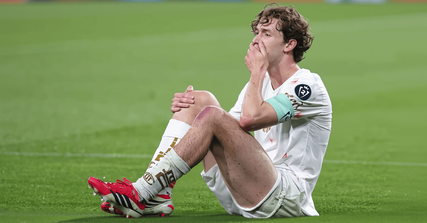 Marcel Ruiz sale lesionado en el San Diego vs Toluca y causa preocupación en el TRI 