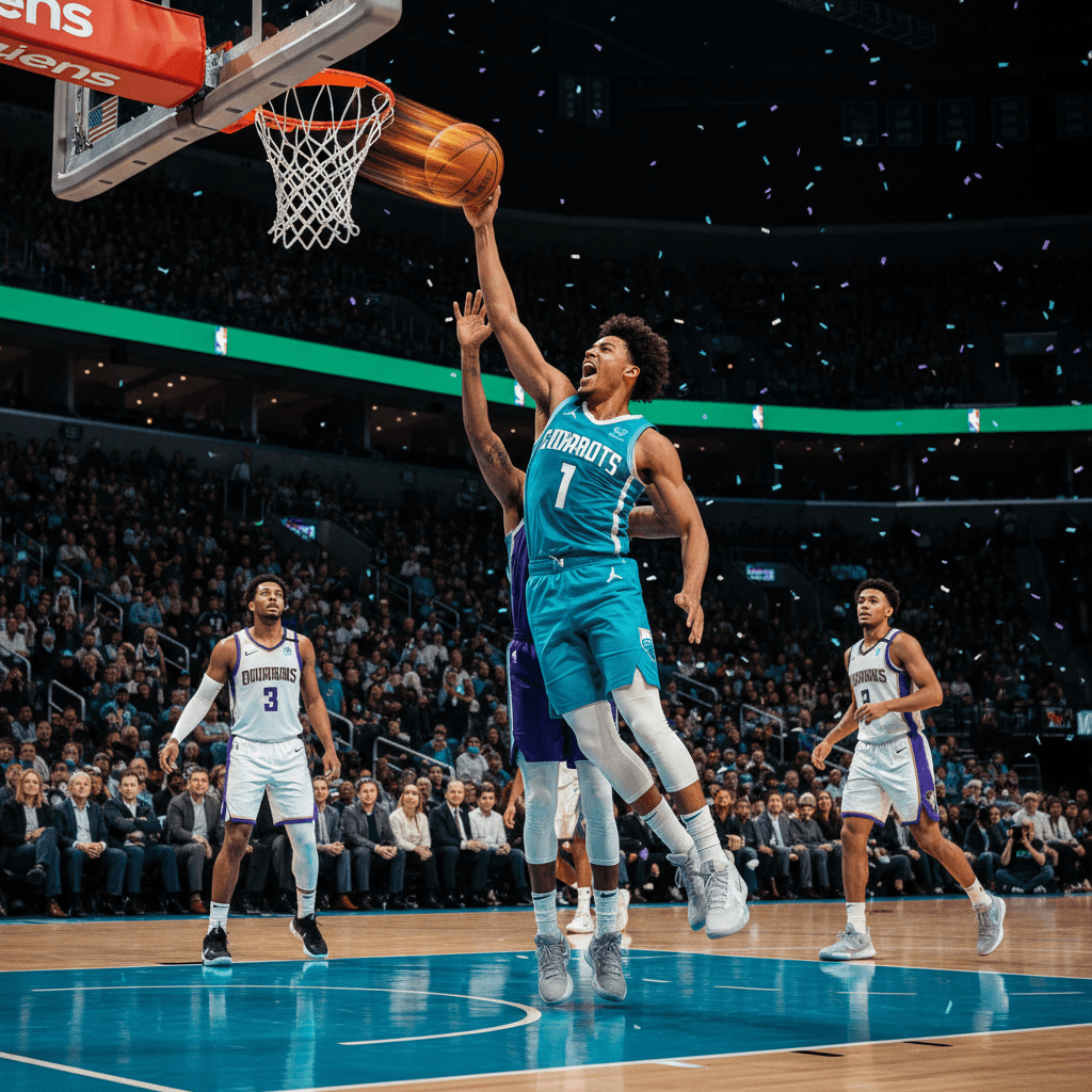 LaMelo Ball lidera a los Hornets en un final de infarto