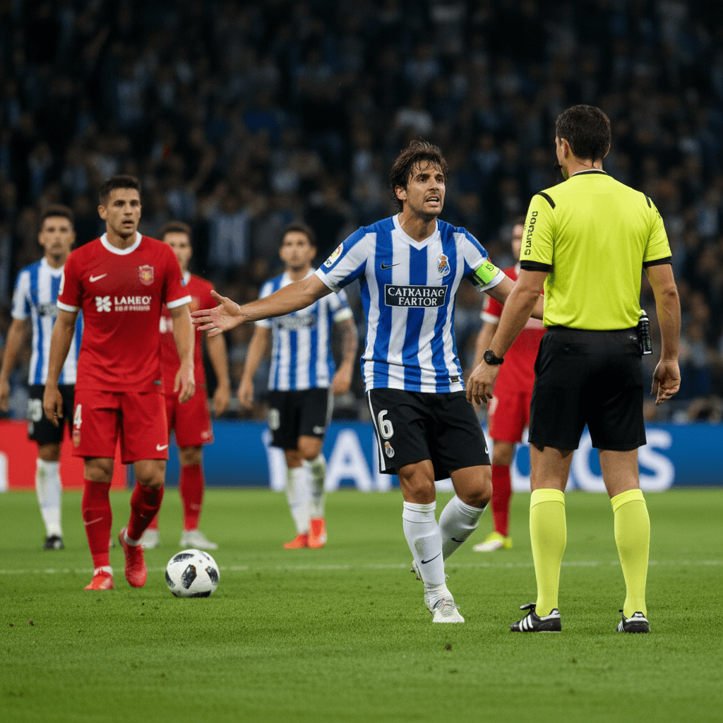 Álvaro Benito cuestiona el criterio arbitral tras nueva polémica del VAR