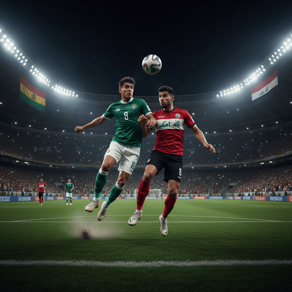 Bolivia vs Irak: un partido que carga décadas de espera