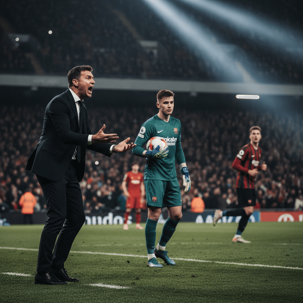 De la Fuente enfría el debut de Joan García y protege la jerarquía en la portería