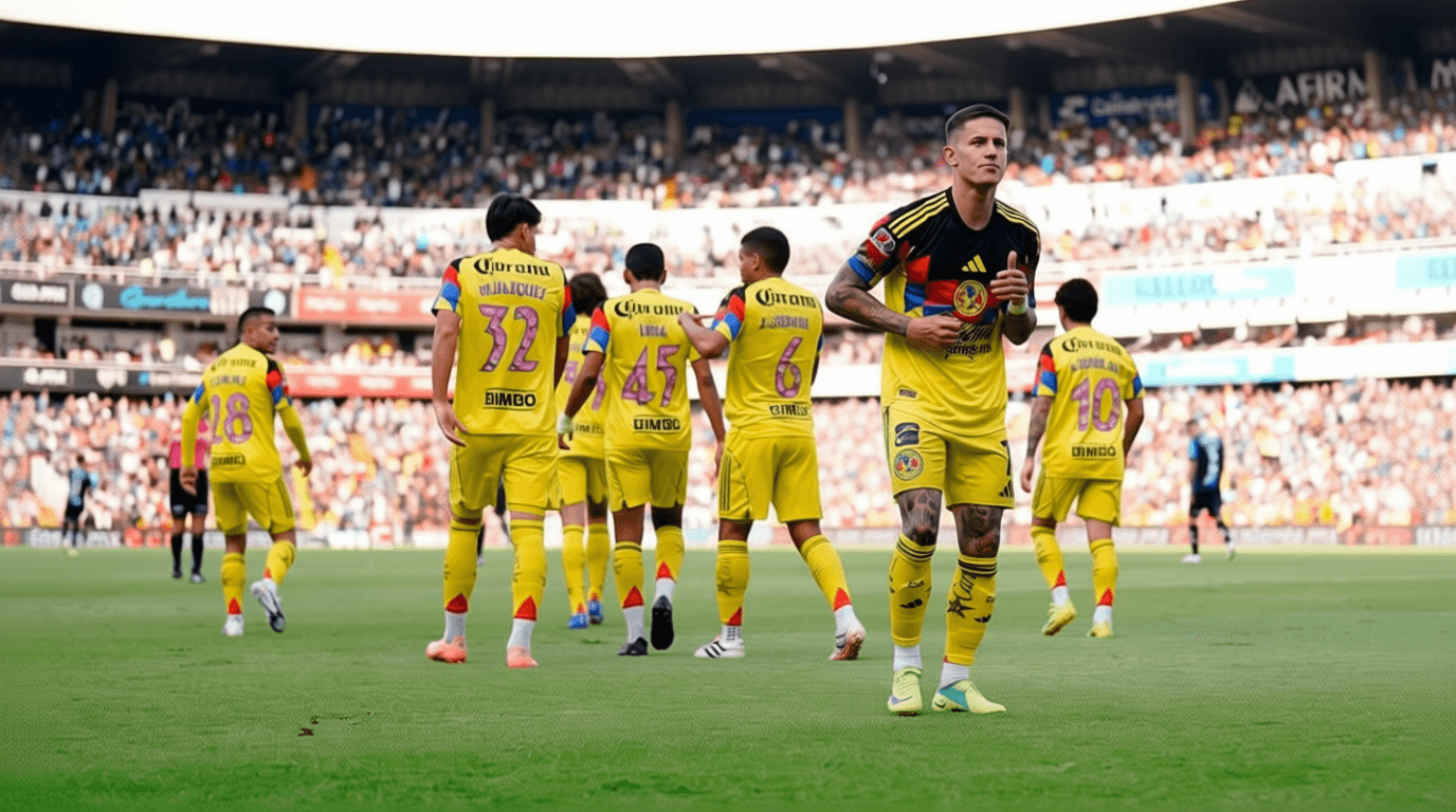 Resumen del partido Querétaro vs América (1-2). GOLES